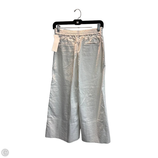 Pants Cropped By Banana Republic In White, Size: Xs