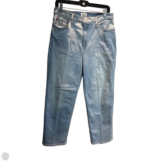 Jeans Straight By Hudson In Blue Denim, Size: 10