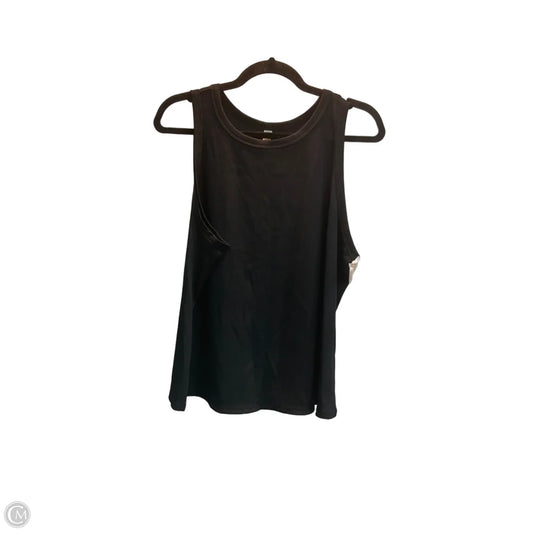 Tank Top By Stylus In Black, Size: 1x