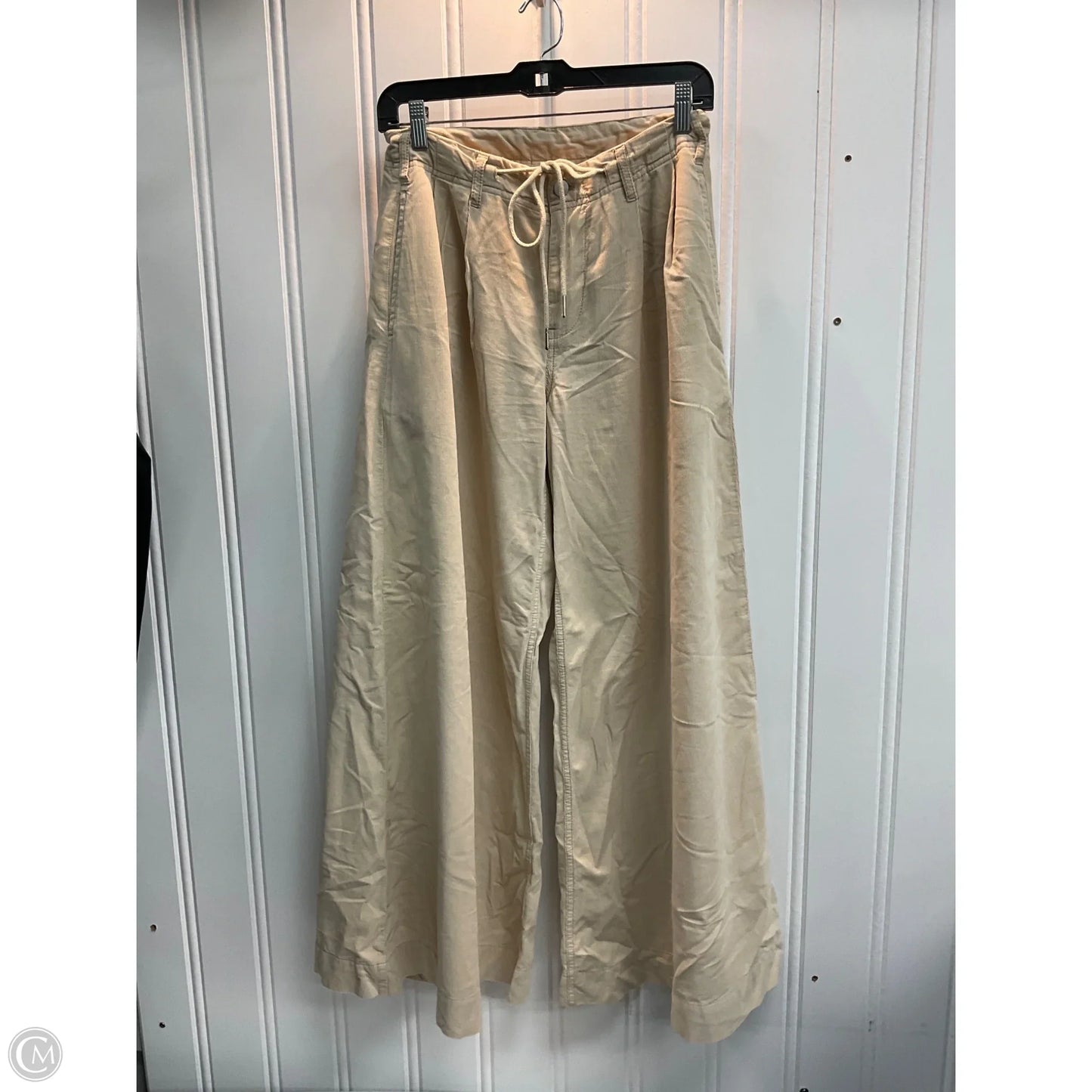 Pants Cropped By Pilcro In Cream, Size: 4