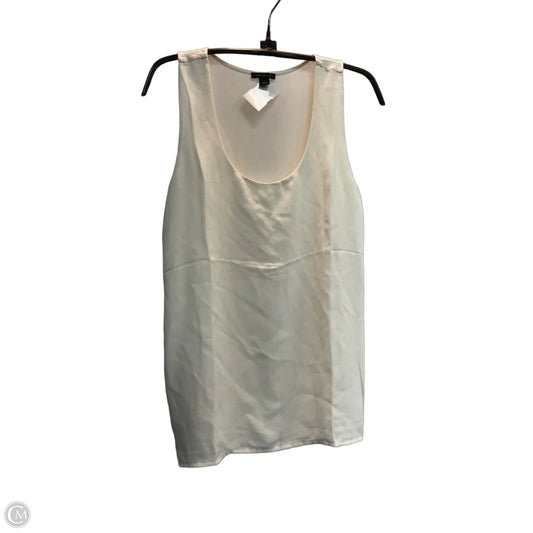 Top Sleeveless By Ann Taylor In Cream, Size: S
