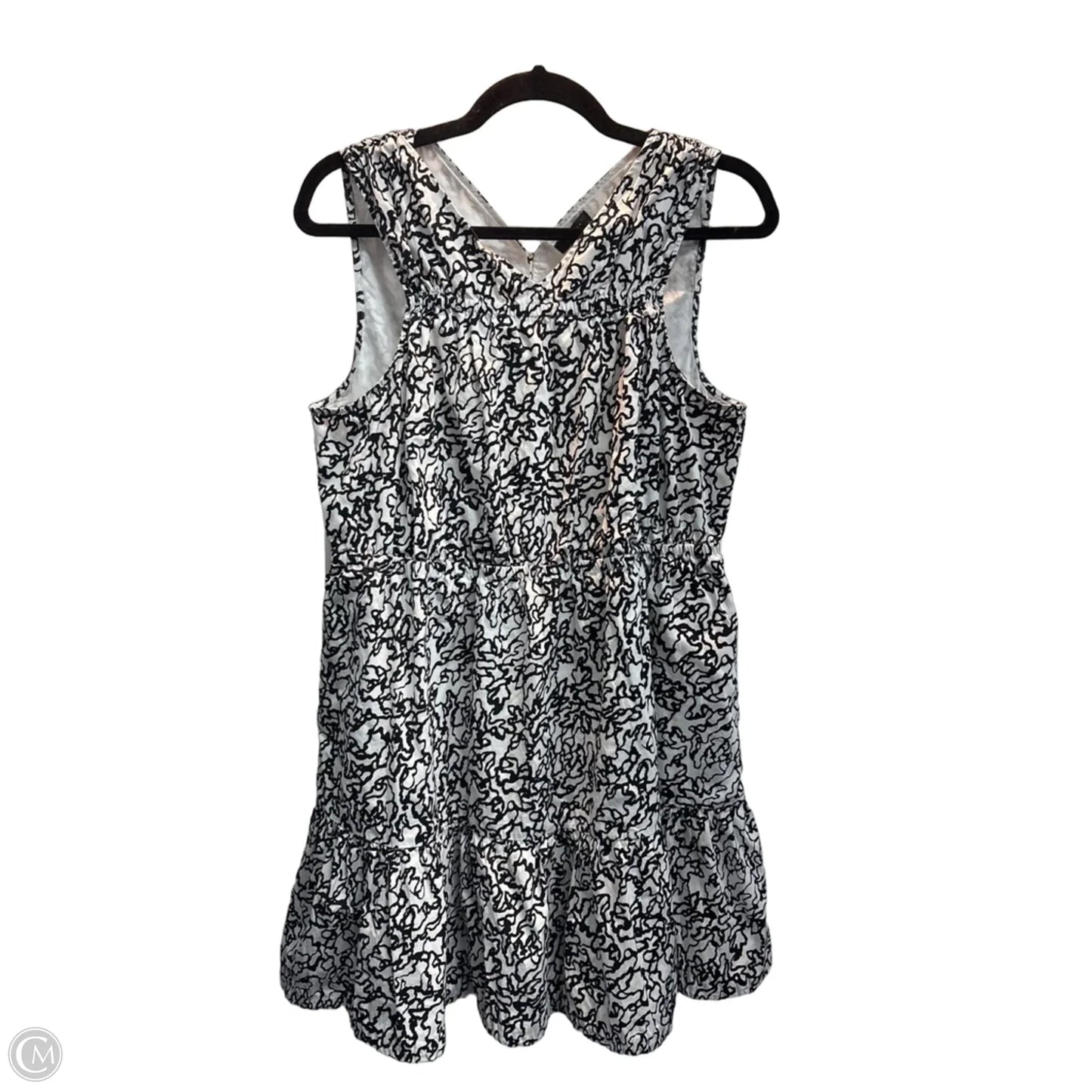 Dress Work By Halogen In Black & White, Size: L