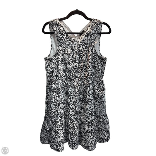 Dress Work By Halogen In Black & White, Size: L