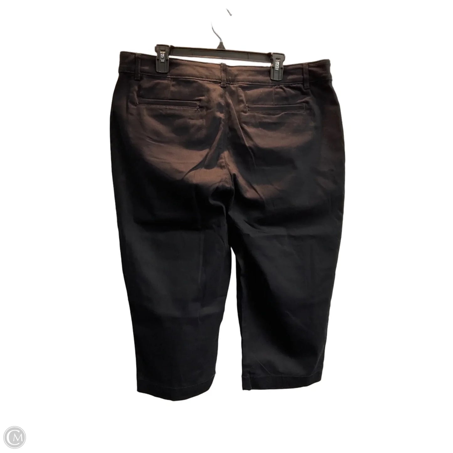 Capris By St Johns Bay In Black, Size: 18
