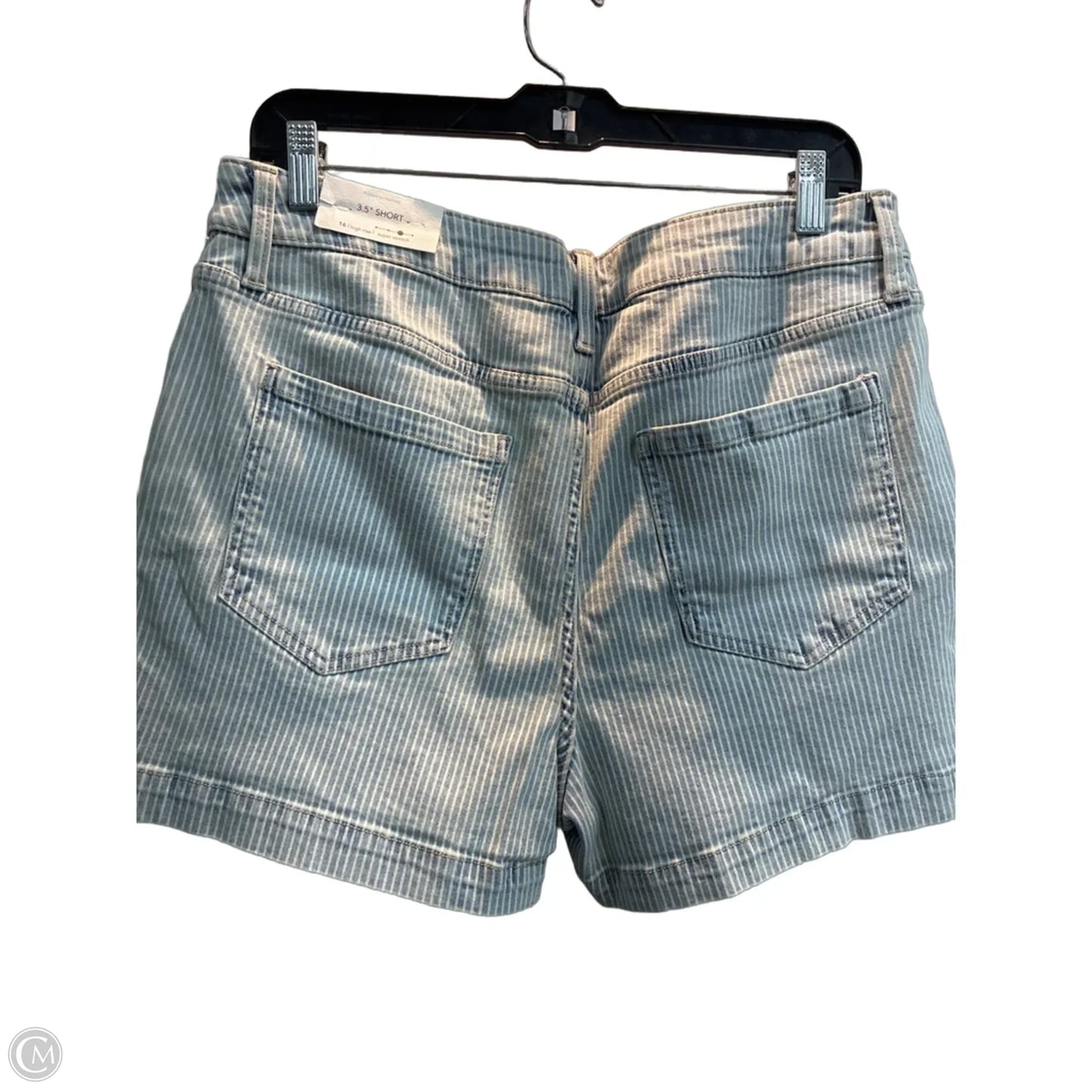 Shorts By Maurices In Blue Denim, Size: 16