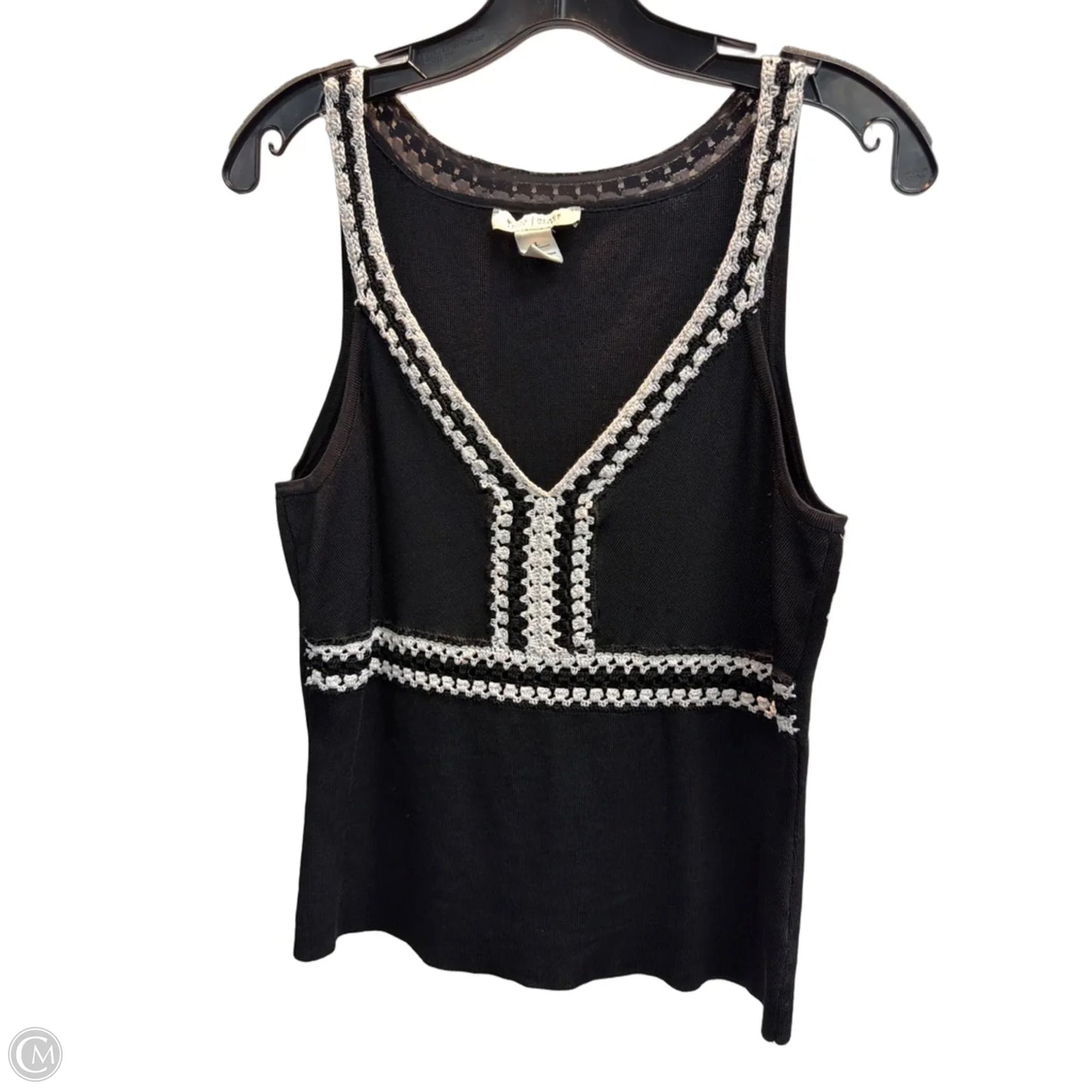 Top Sleeveless By White House Black Market In Black, Size: L