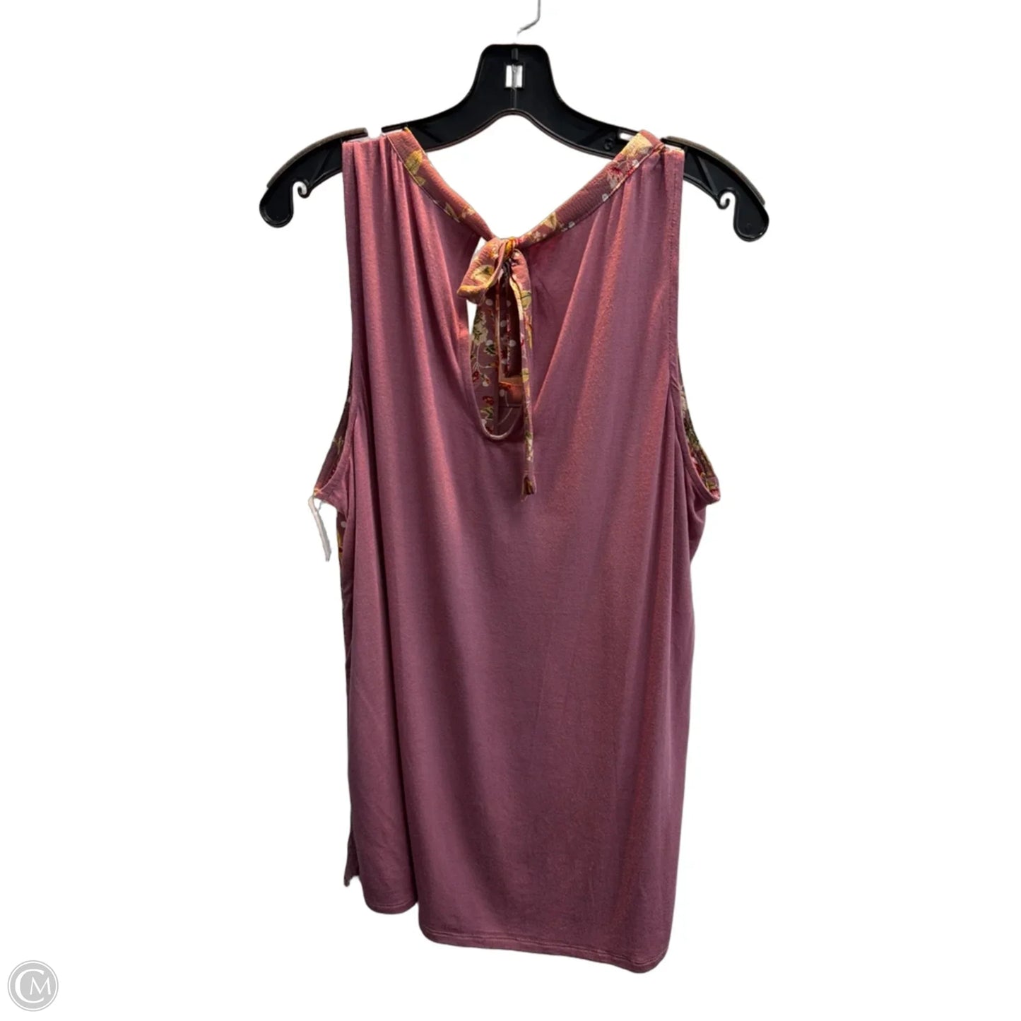 Top Sleeveless By Clothes Mentor In Purple, Size: 2x