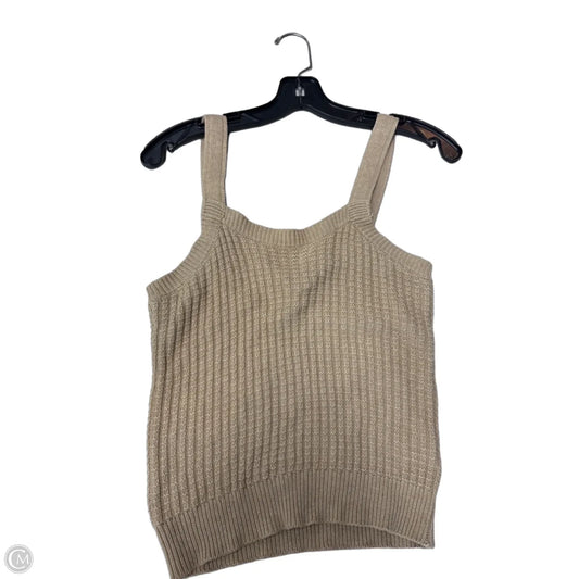 Tank Top By Evereve In Tan, Size: Xs
