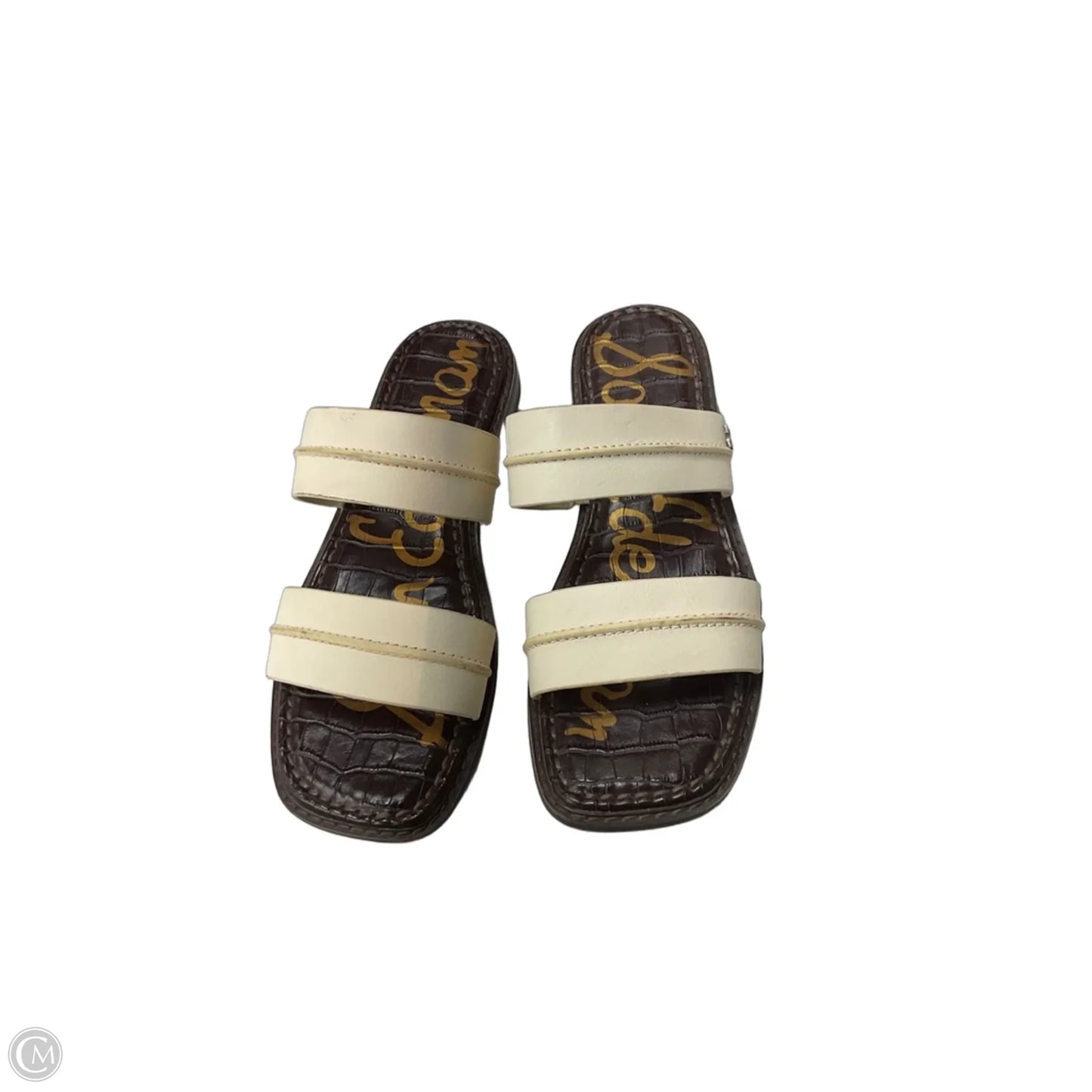 Sandals Flats By Sam Edelman In Cream, Size: 7