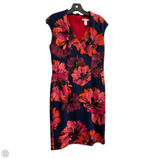 Dress Work By London Times In Floral Print, Size: M
