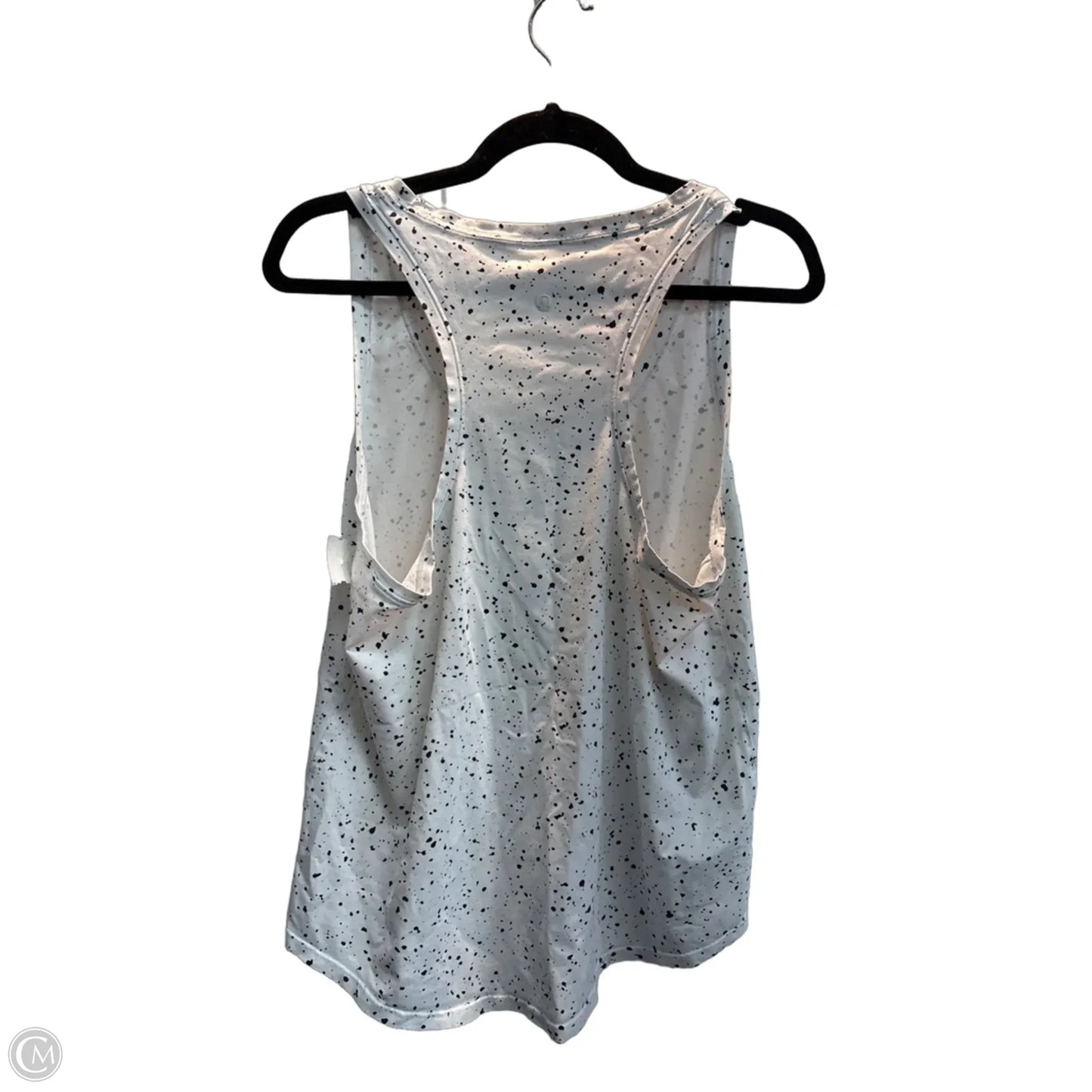 Athletic Tank Top By Lululemon In Polkadot Pattern, Size: L