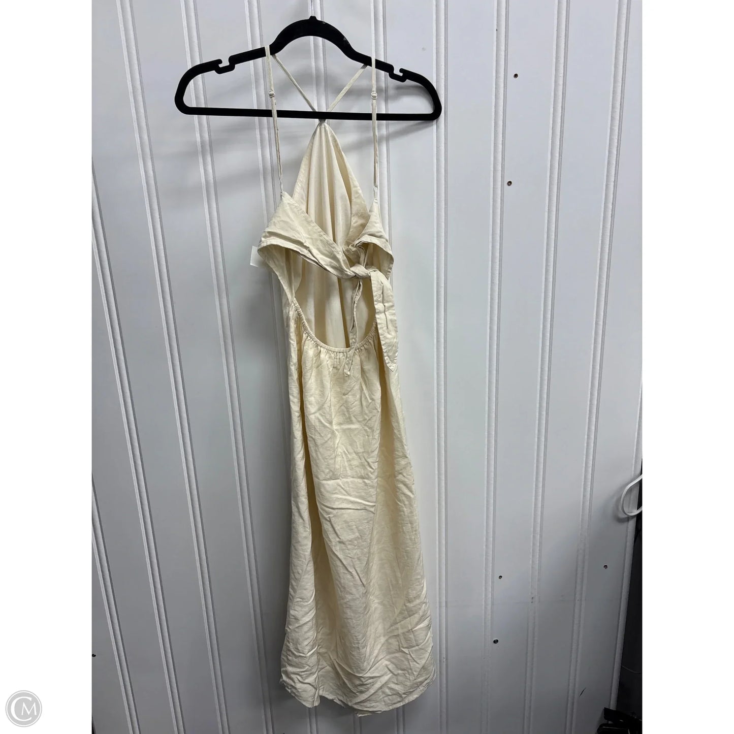 Dress Party Midi By American Eagle In Cream, Size: Xs