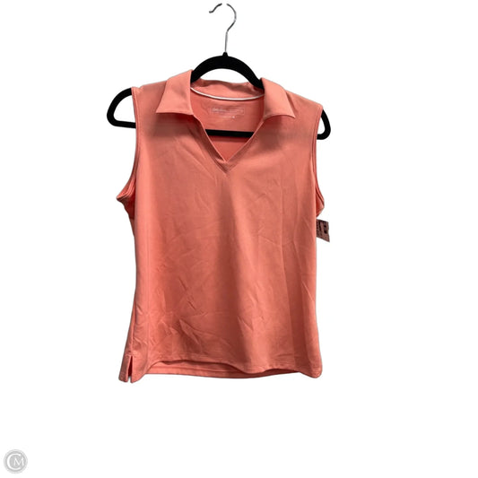 Athletic Tank Top By Lady Hagen In Peach, Size: M