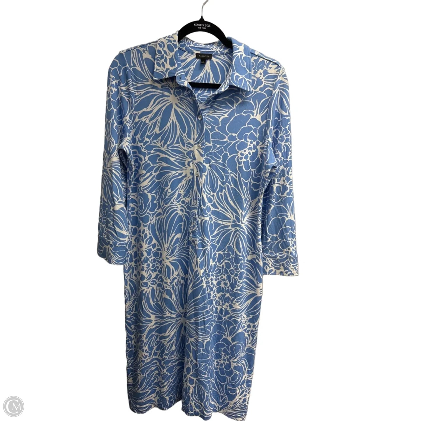 Dress Work By Talbots In Blue, Size: M