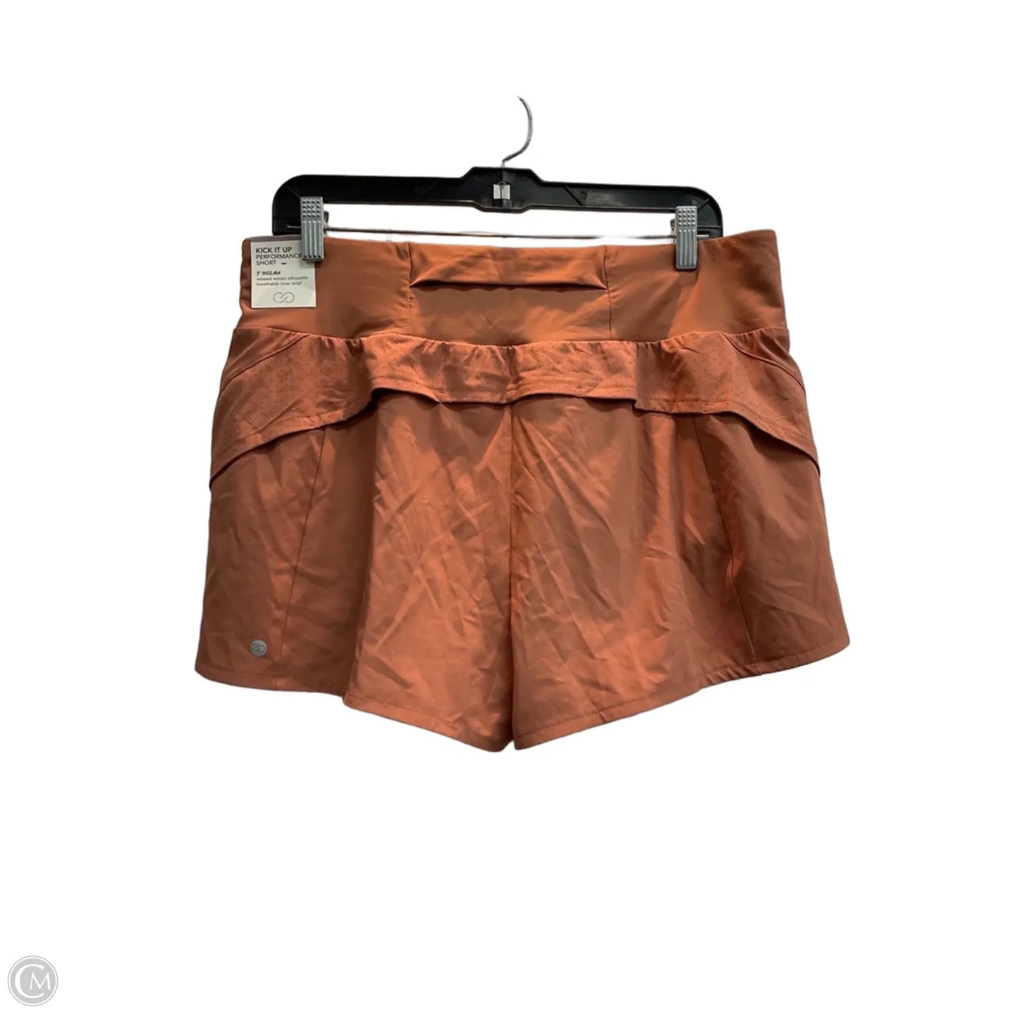 Athletic Shorts By Calia In Orange, Size: L