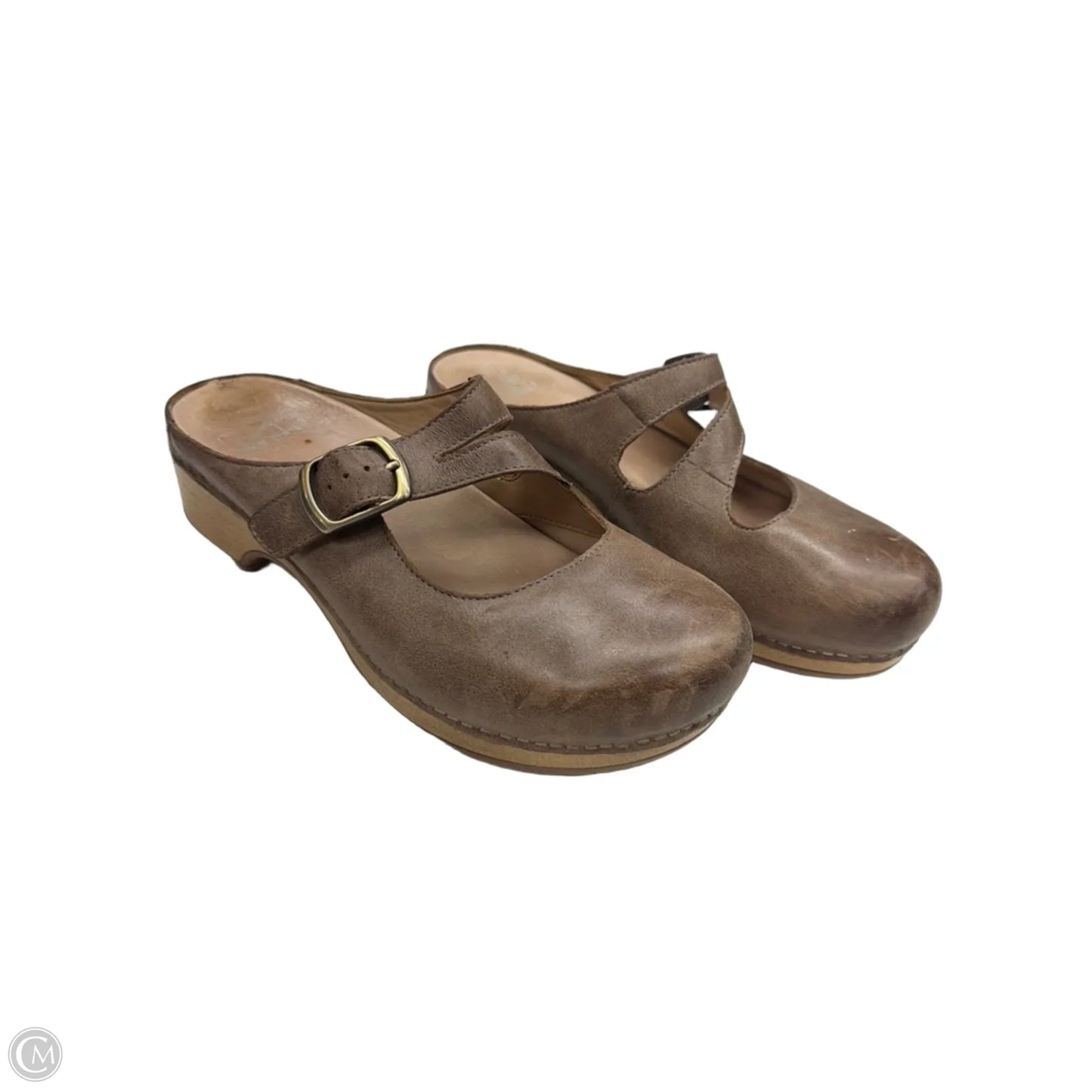 Shoes Heels Platform By Dansko In Brown, Size: 7.5