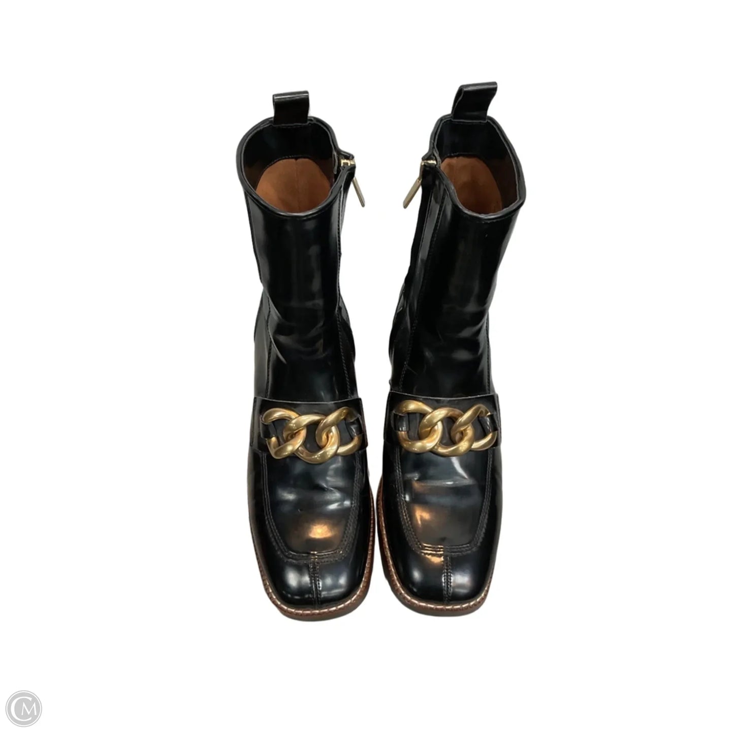 Boots Mid-calf Heels By Steve Madden In Black, Size: 8