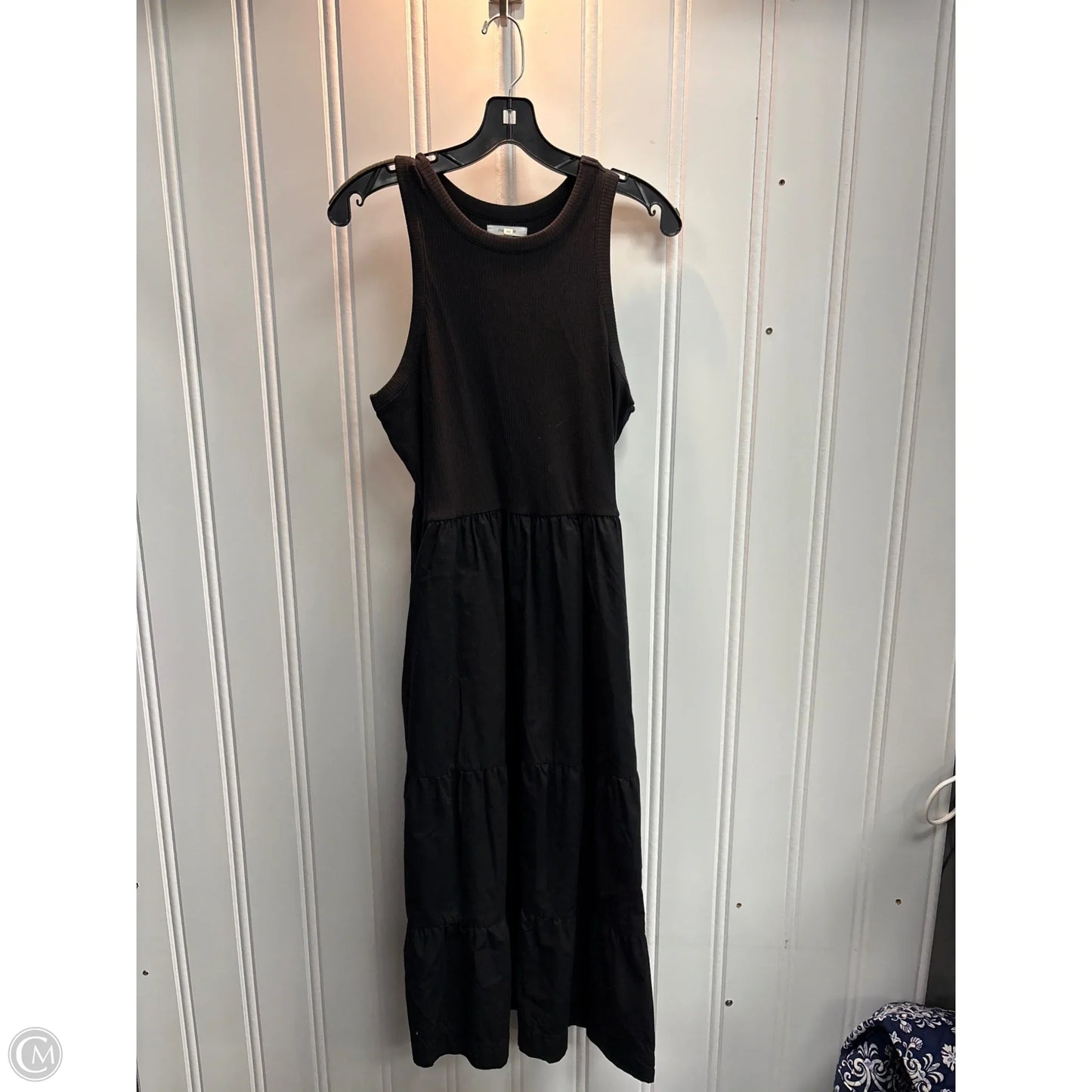 Dress Casual Maxi By Maurices In Black, Size: M