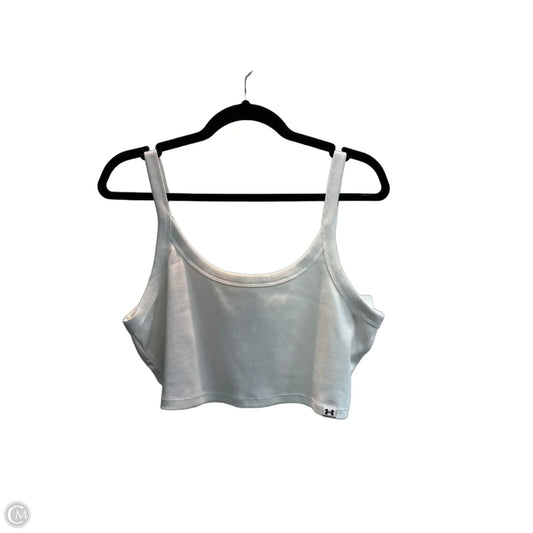 Tank Top By Under Armour In White, Size: Xl
