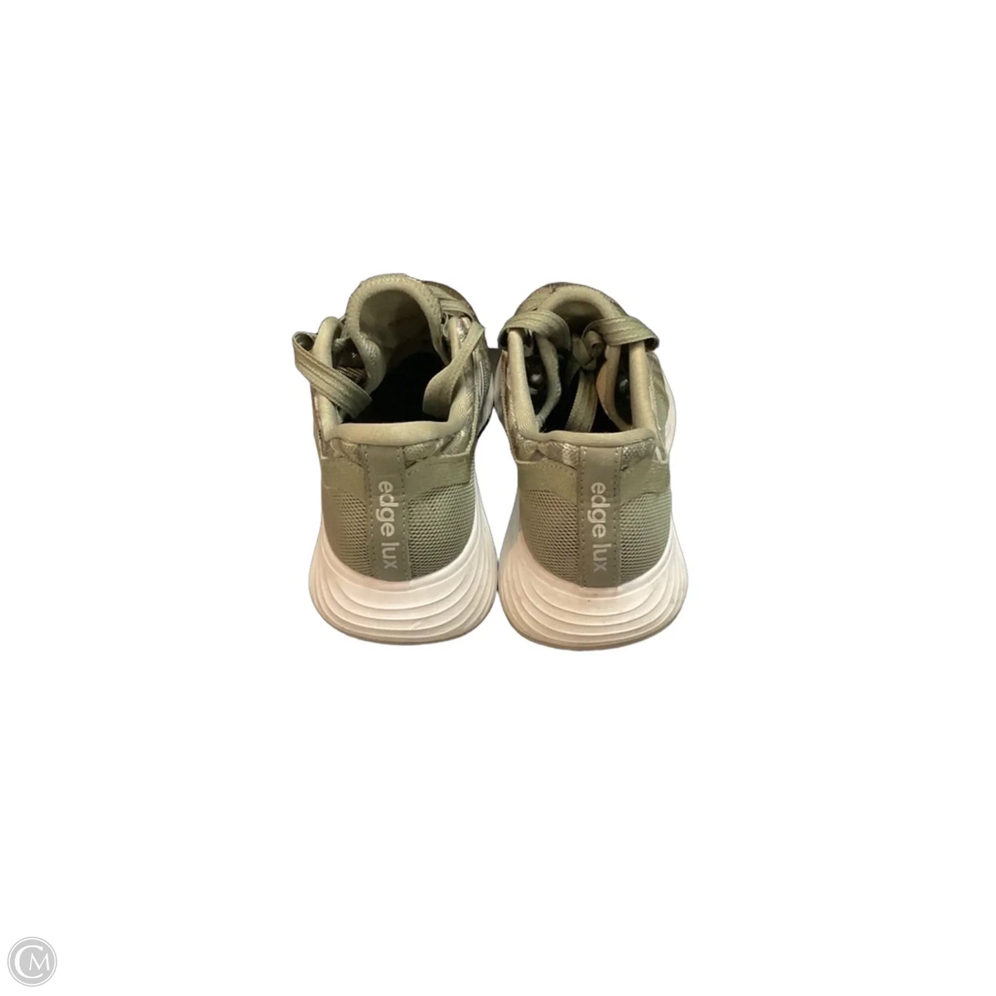 Shoes Athletic By Adidas In Camouflage Print, Size: 7.5