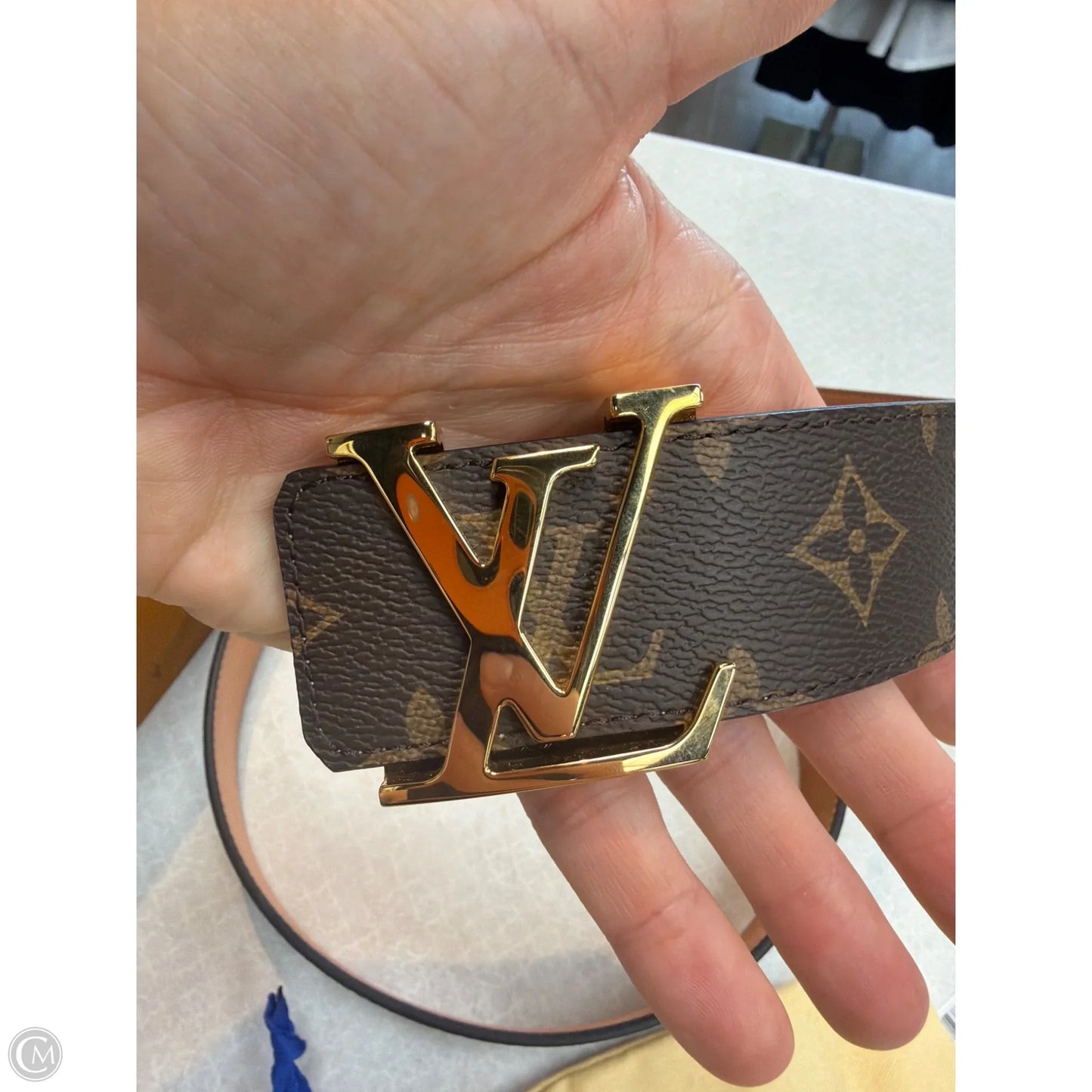 Belt Luxury Designer By Louis Vuitton