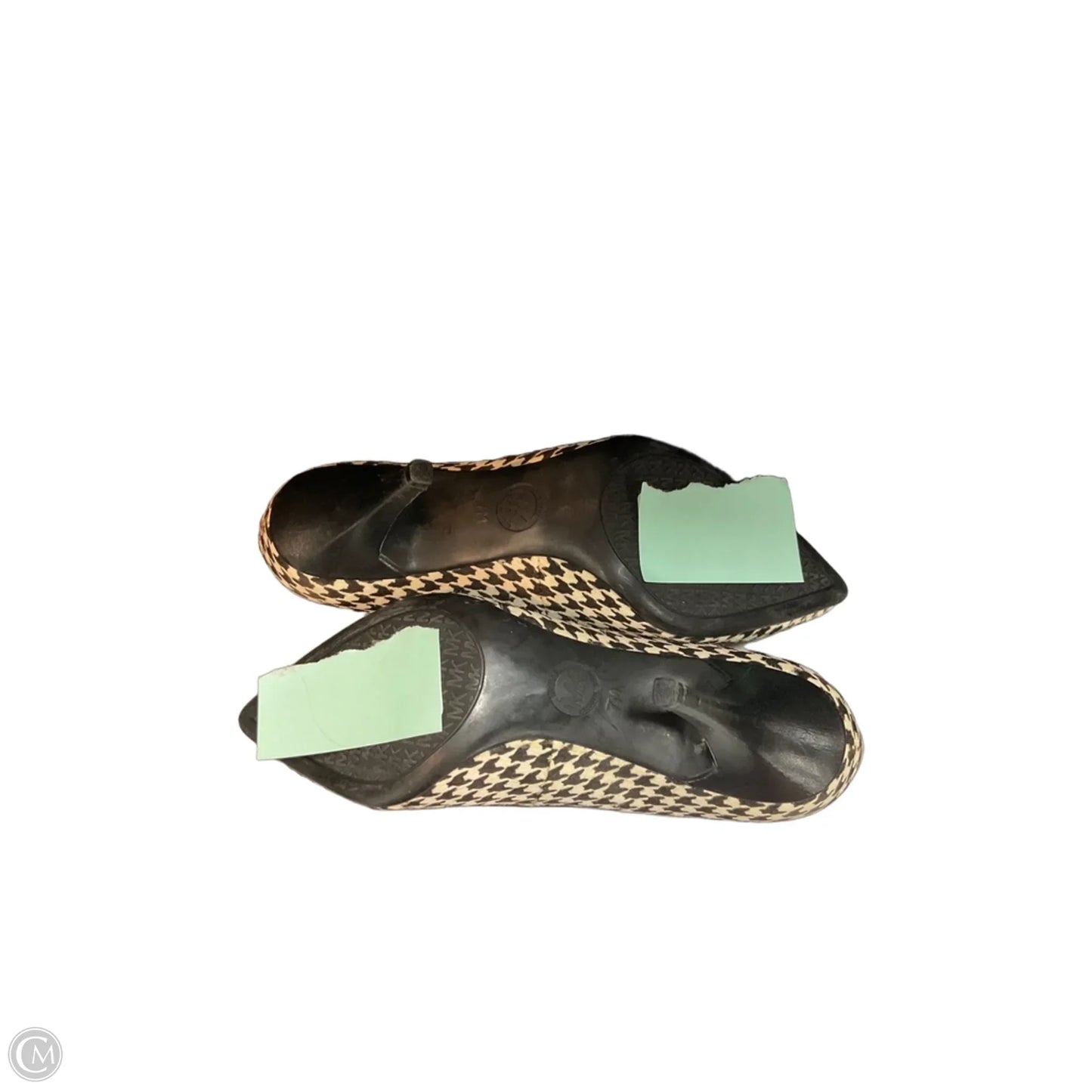 Shoes Heels Stiletto By Michael By Michael Kors In Black & White, Size: 7