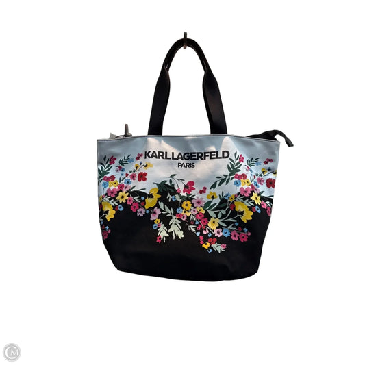 Tote Designer By Karl Lagerfeld, Size: Large