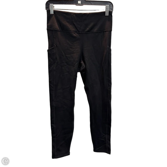 Athletic Leggings By Fabletics In Black, Size: L