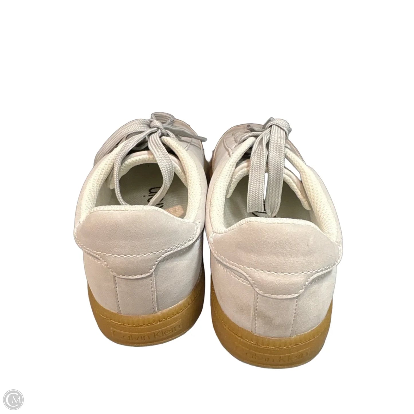 Shoes Sneakers By Calvin Klein In Grey, Size: 7