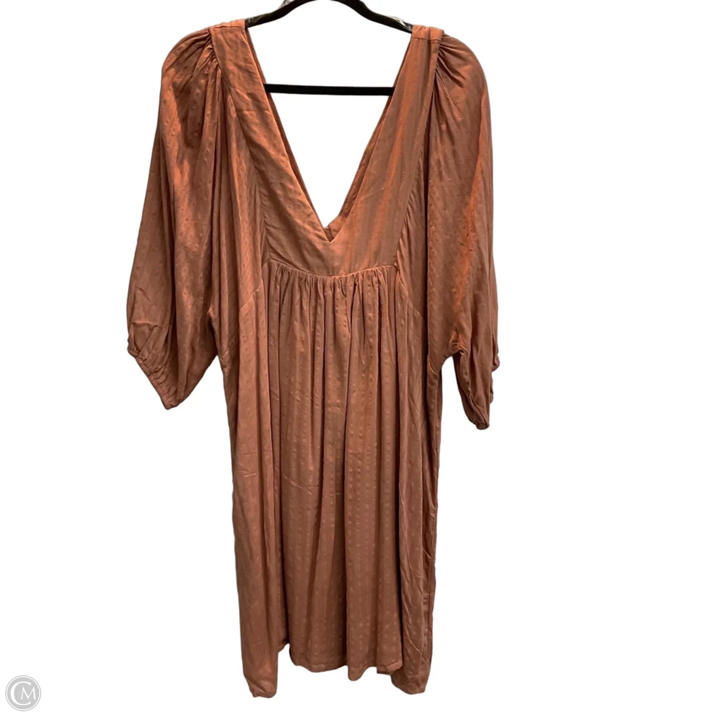 Dress Casual Short By Clothes Mentor In Orange, Size: 2x