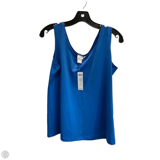 Tank Top By Chicos In Blue, Size: L