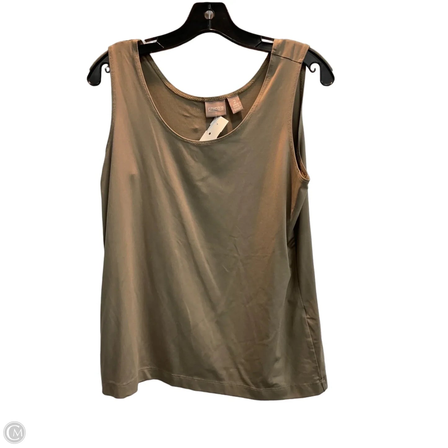 Tank Top By Chicos In Green, Size: L