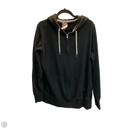 Sweatshirt Hoodie By Gap In Black, Size: Xl
