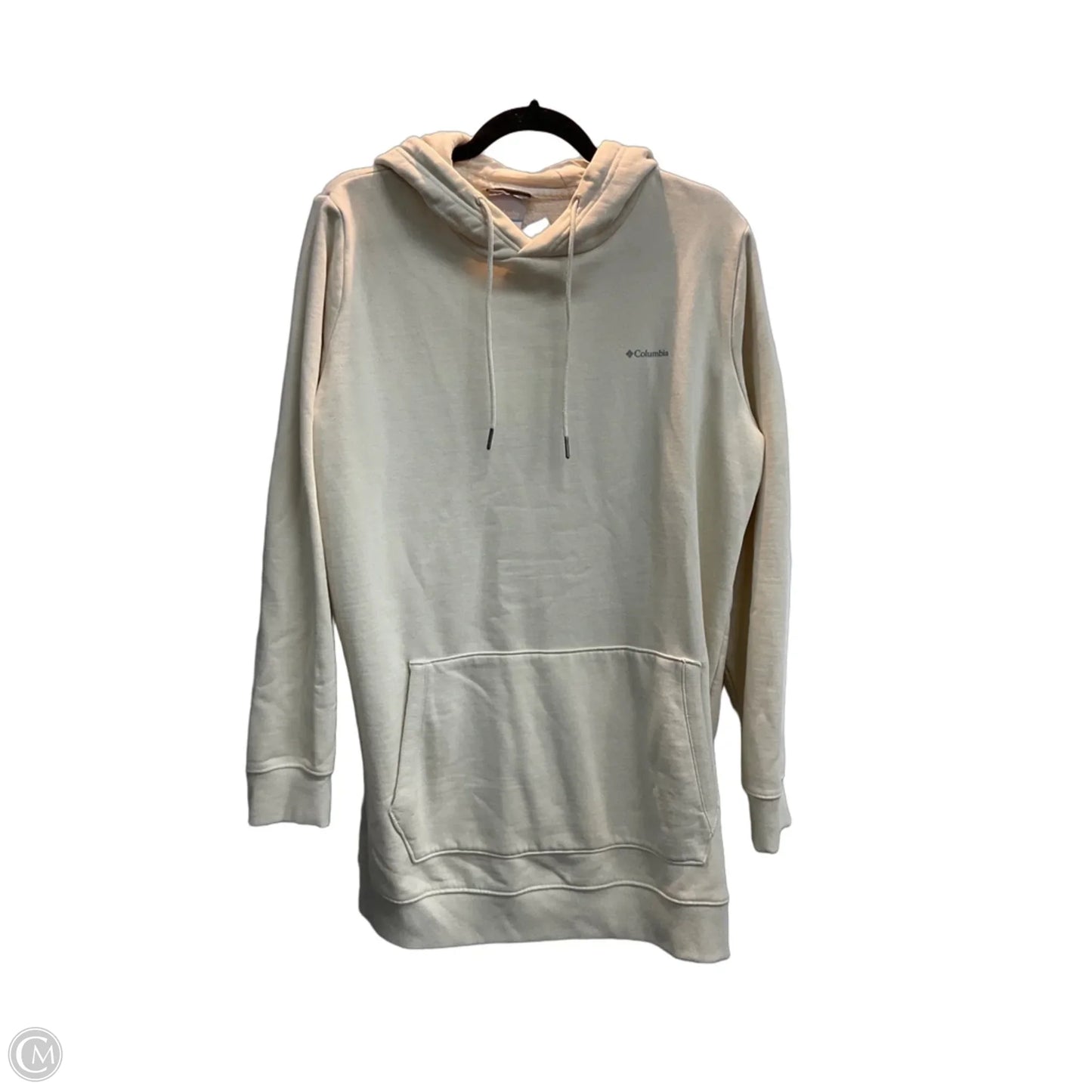 Sweatshirt Hoodie By Columbia In Cream, Size: Xl