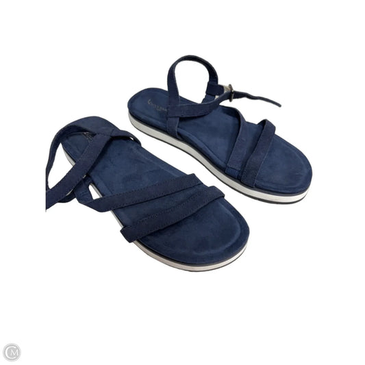 Sandals Flats By Koolaburra By Ugg In Blue, Size: 9.5