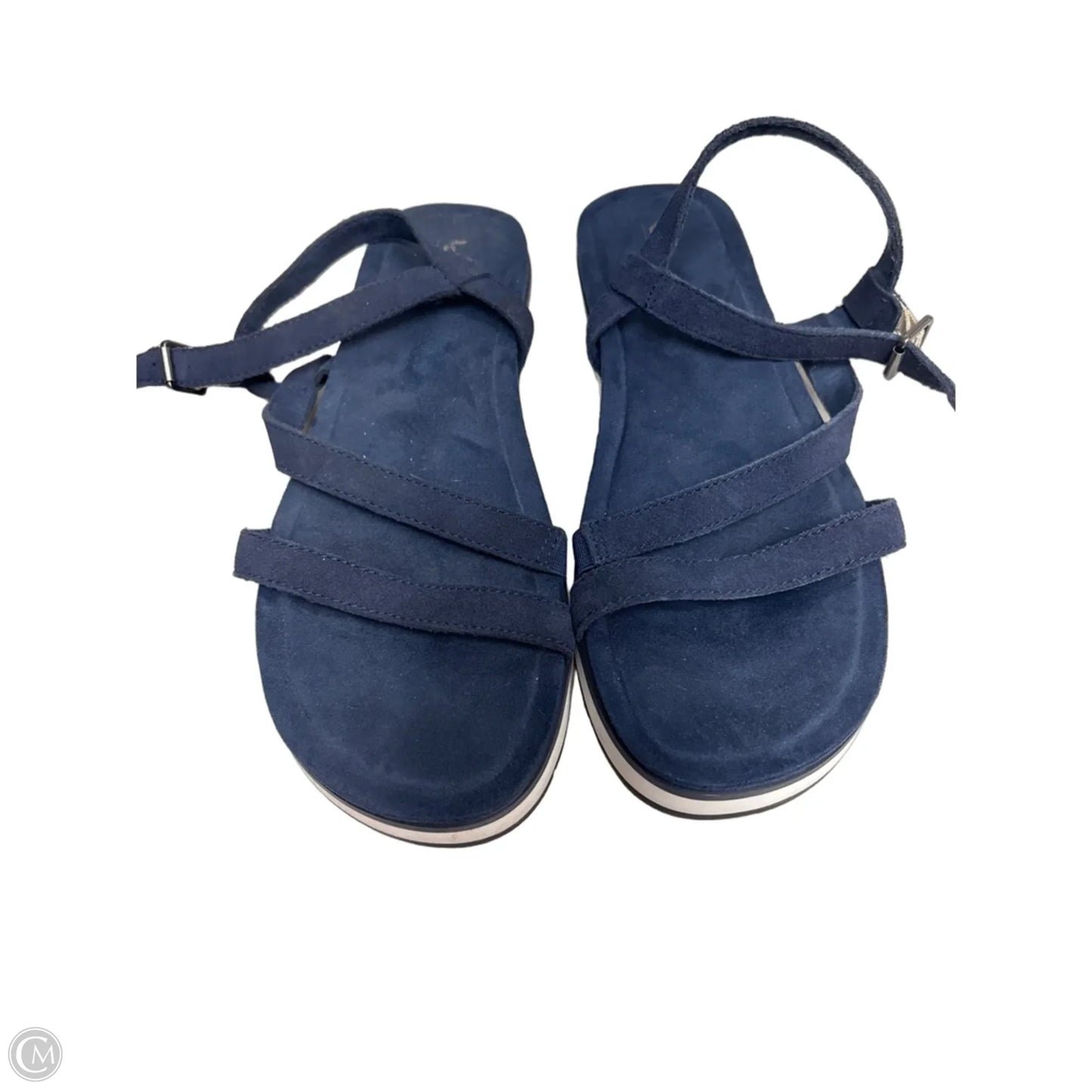 Sandals Flats By Koolaburra By Ugg In Blue, Size: 9.5