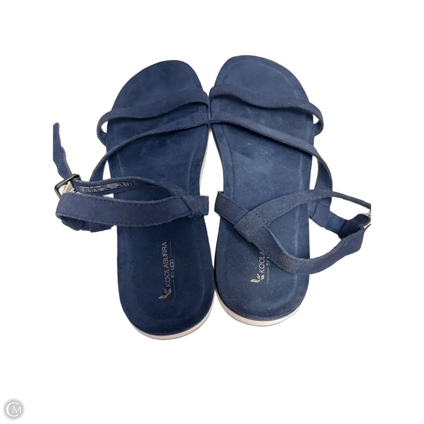 Sandals Flats By Koolaburra By Ugg In Blue, Size: 9.5