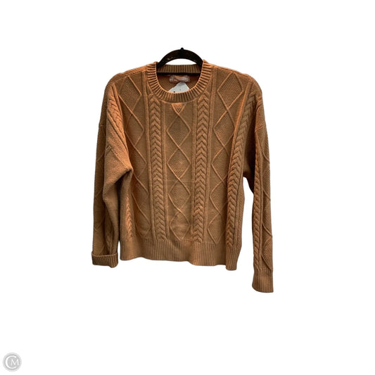 Sweater By Philosophy In Tan, Size: M