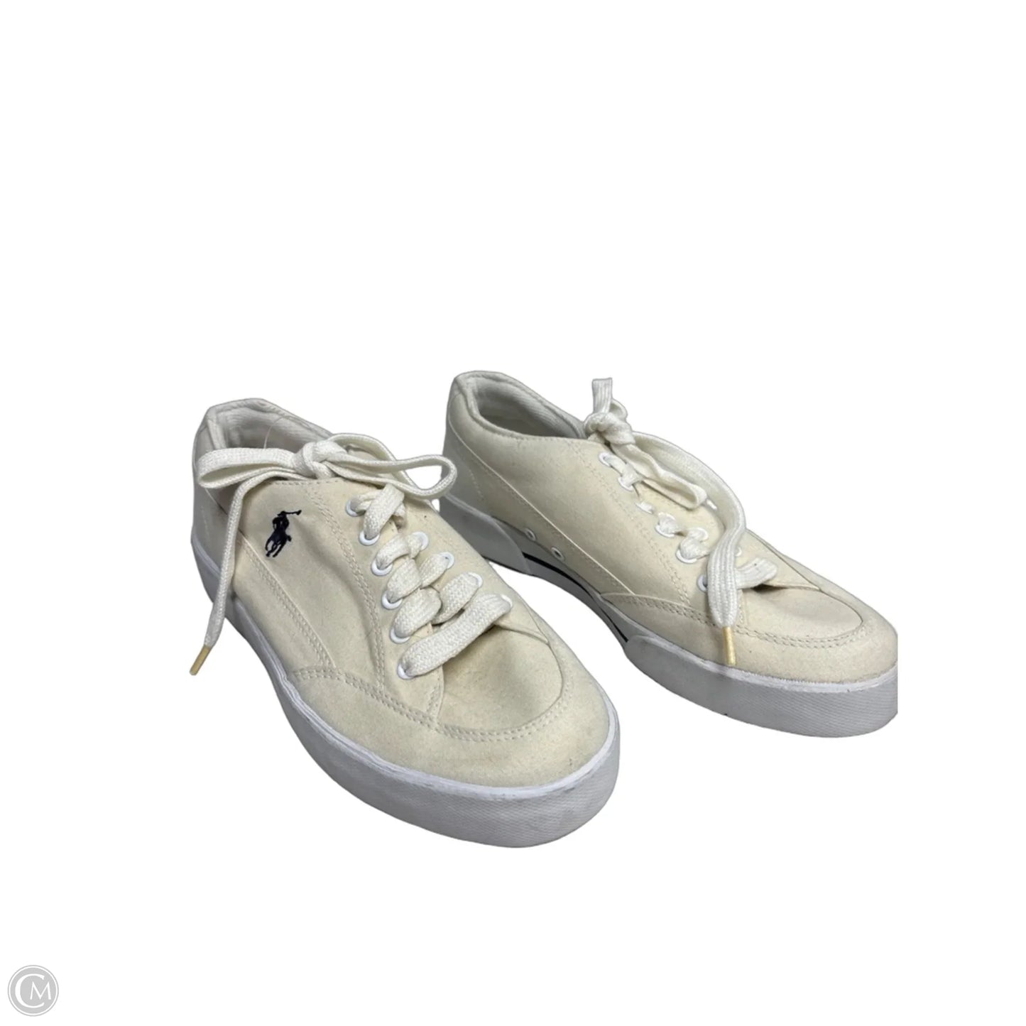 Shoes Flats By Polo Ralph Lauren In Cream, Size: 8.5