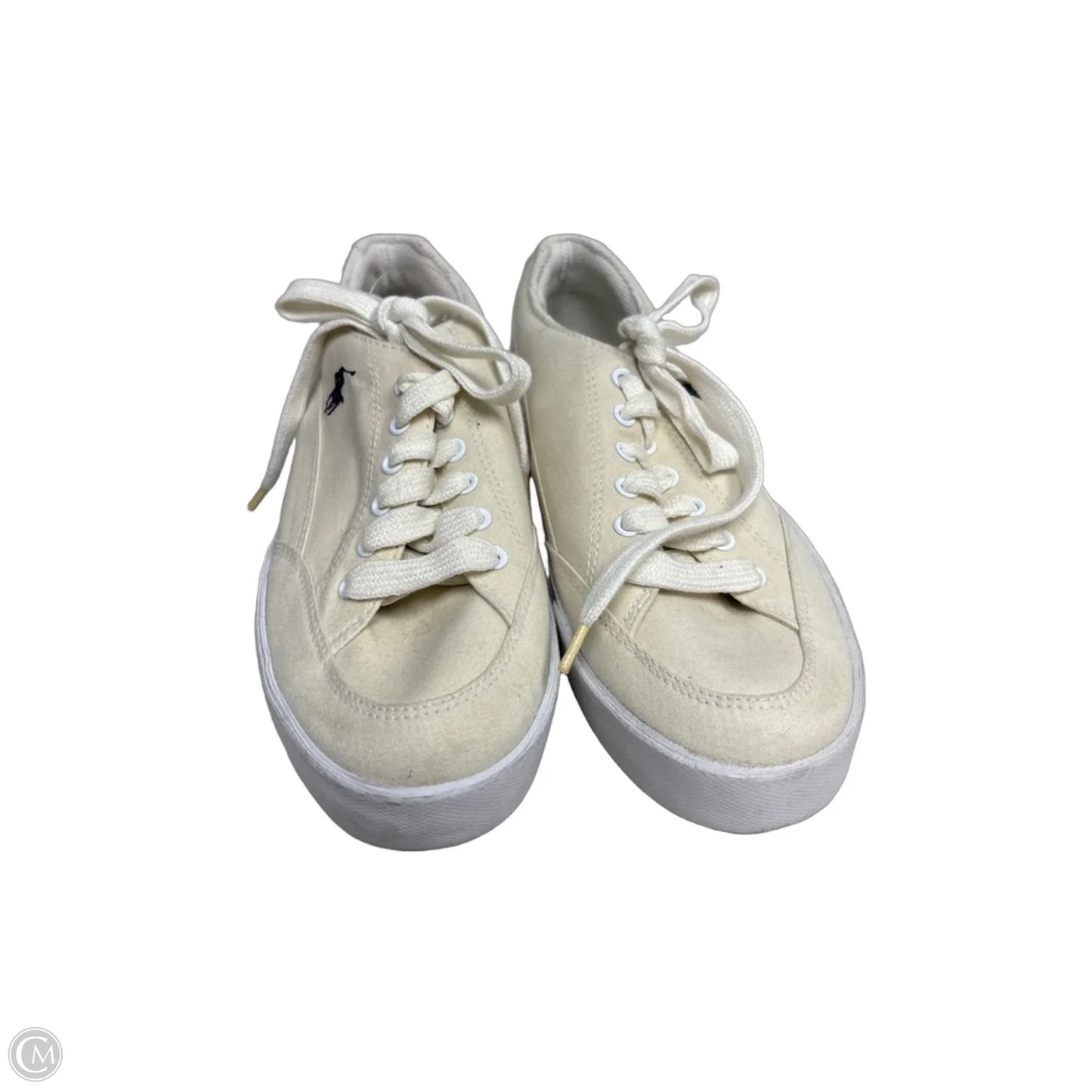Shoes Flats By Polo Ralph Lauren In Cream, Size: 8.5