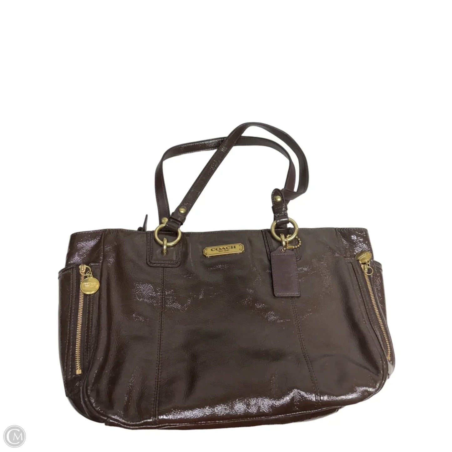 Tote Designer By Coach, Size: Small