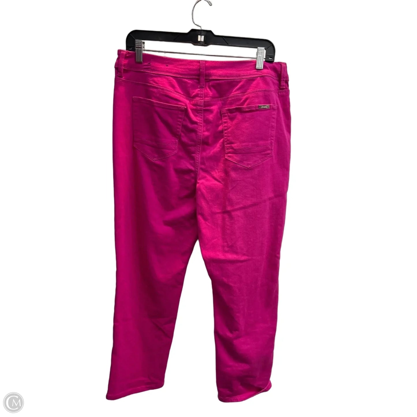 Jeans Cropped By Chicos In Pink, Size: 12