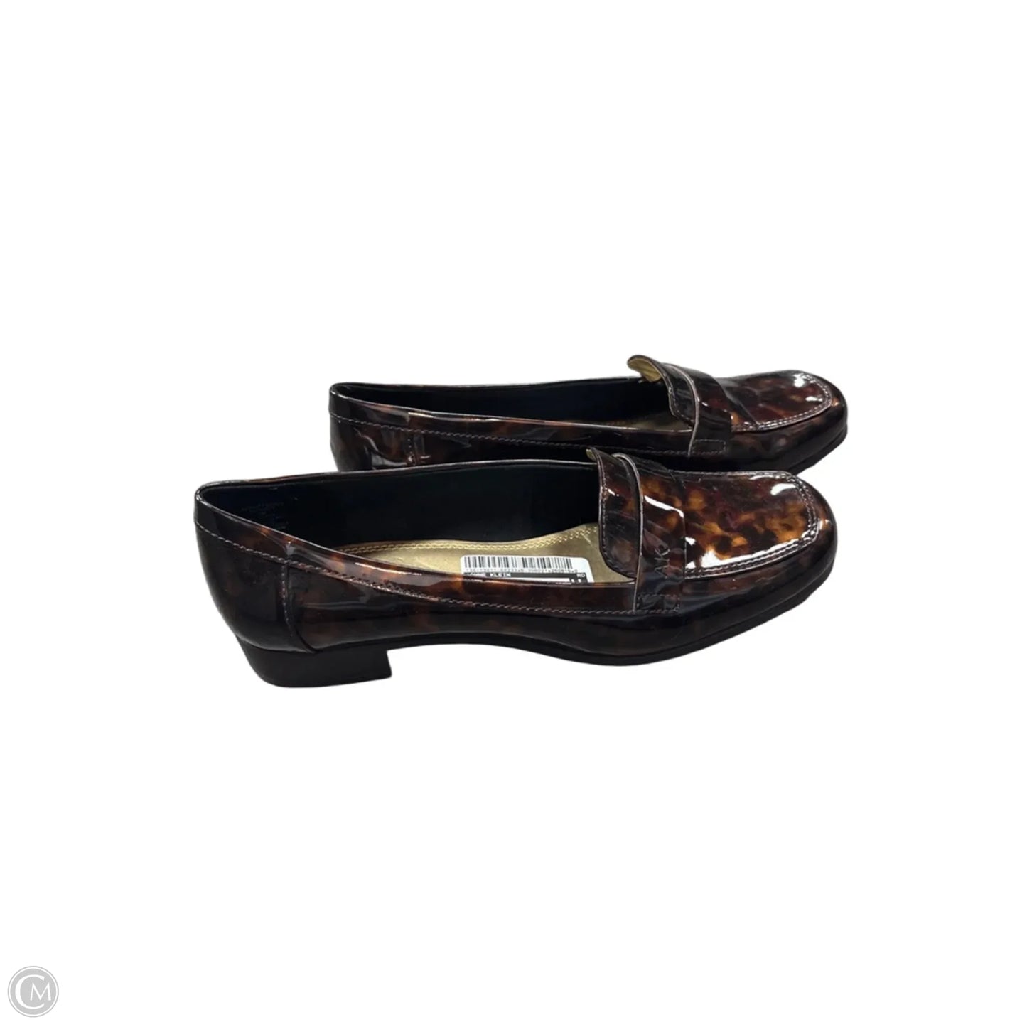 Shoes Flats By Anne Klein In Tortoise Shell Print, Size: 8