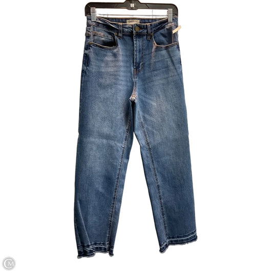 Jeans Straight By Oat In Blue Denim, Size: 6l