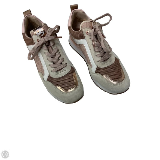 Shoes Sneakers By Michael By Michael Kors In Rose Gold, Size: 8