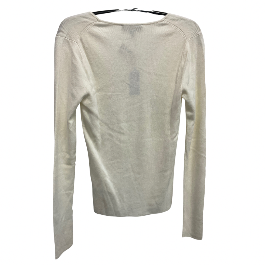 Sweater By Express In White, Size: L