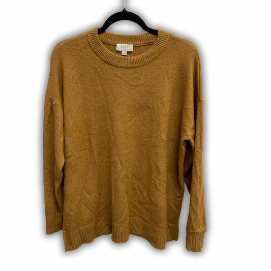 Sweater By Loft In Gold, Size: Xl