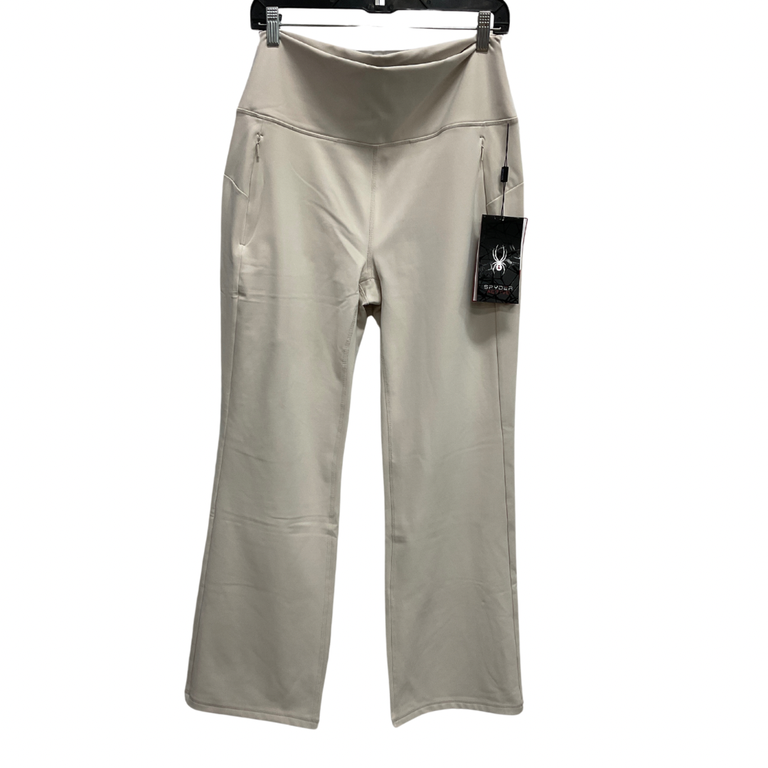 Athletic Pants By Spyder In Cream, Size: Xl