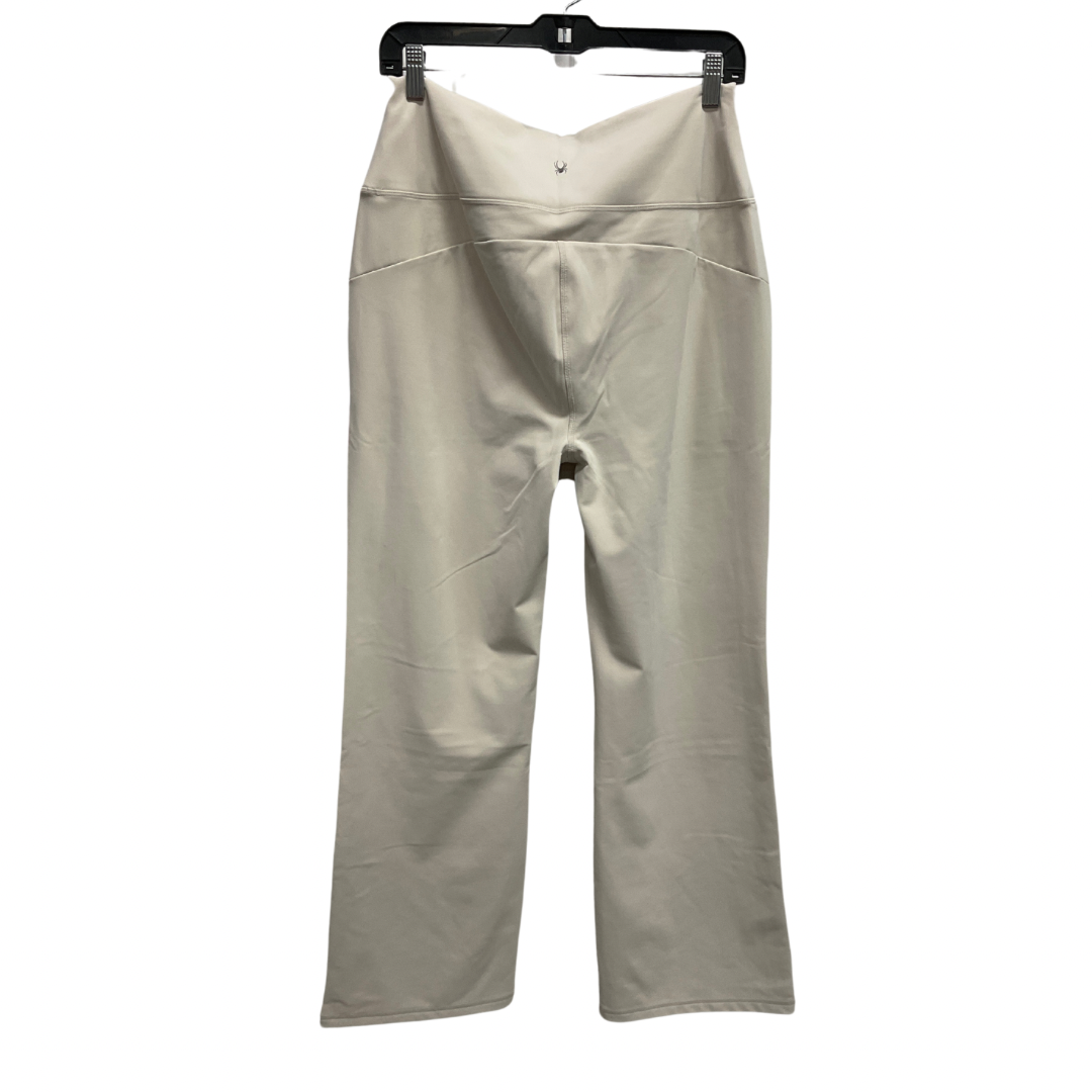 Athletic Pants By Spyder In Cream, Size: Xl