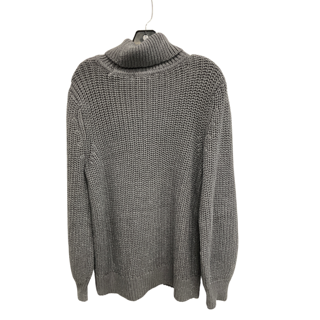 Sweater By Style And Company In Grey, Size: 2x